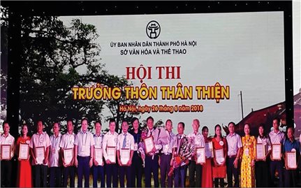 Hội thi Trưởng thôn thân thiện năm 2018: Phát huy bản lĩnh trưởng thôn