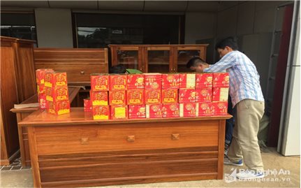 Đem 1,5 tạ pháo… gửi nhờ nhà hàng xóm