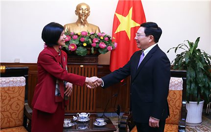 Phó Thủ tướng Phạm Bình Minh tiếp Đại sứ Canada