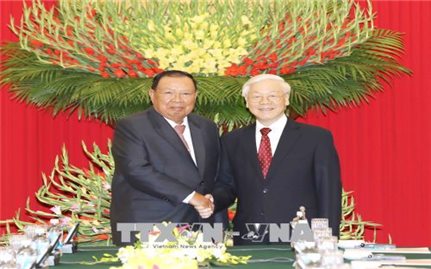 Tổng Bí thư, Chủ tịch nước Lào thăm Việt Nam