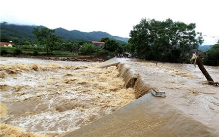 Khu vực Tuyên Quang và Hà Giang có mưa rất to, nguy cơ sạt lở đất cao