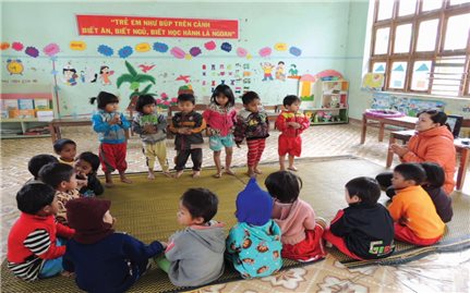 Tây Giang (Quảng Nam): Nâng cao chất lượng giáo dục mầm non