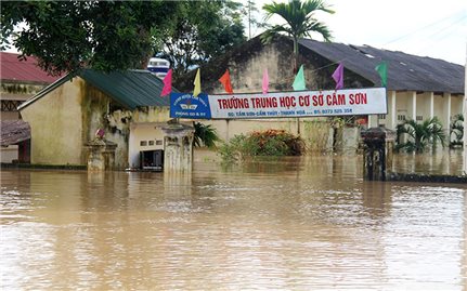 Thanh Hóa: mưa lũ khiến 5 người mất tích, nhiều vùng bị cô lập