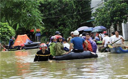 Hà Giang: Phố núi cũng ngập lụt