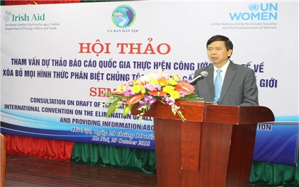 Hội thảo: Xóa bỏ hình thức phân biệt chủng tộc và cung cấp thông tin về giới