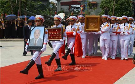 Lễ quốc tang nguyên Tổng Bí thư Đỗ Mười