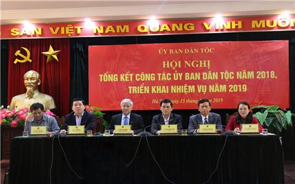 Hội nghị Tổng kết công tác Ủy ban Dân tộc năm 2018, triển khai nhiệm vụ năm 2019