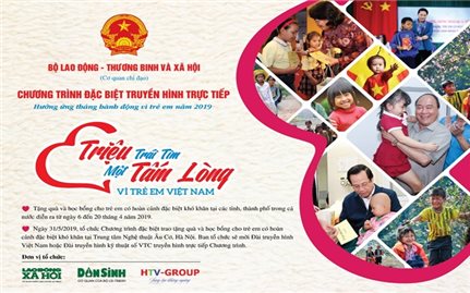 Chương Trình “Triệu trái tim, Một tấm lòng – vì trẻ em Việt Nam 2019”