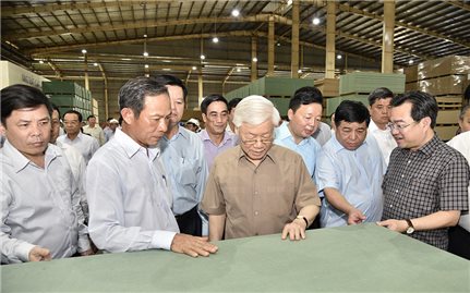 Tổng Bí thư, Chủ tịch nước Nguyễn Phú Trọng thăm và làm việc tại Kiên Giang
