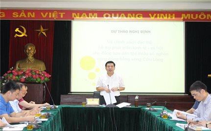 Họp Ban Soạn thảo, Tổ Biên tập xây dựng Nghị định của Chính phủ về chính sách đặc thù hỗ trợ phát triển KT-XH cho đồng bào DTTS nghèo vùng đồng bằng sông Cửu Long