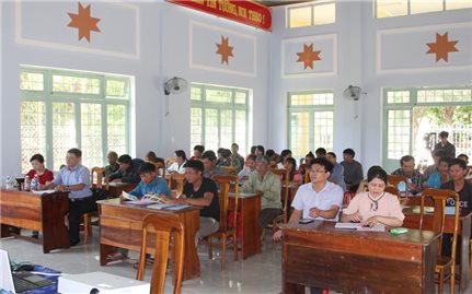 Ban Dân tộc tỉnh Kon Tum: Hội nghị nâng cao năng lực thực hiện mô hình giảm thiểu tảo hôn và hôn nhân cận huyết thống trong vùng đồng bào DTTS.