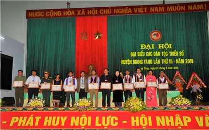Các địa phương tổ chức thành công Đại hội Đại biểu các DTTS lần thứ III, năm 2019