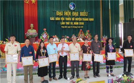 Tràng Định (Lạng Sơn): Tổ chức thành công Đại hội đại biểu các DTTS lần thứ III