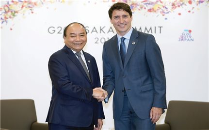 Thủ tướng gặp gỡ song phương bên lề Hội nghị G20