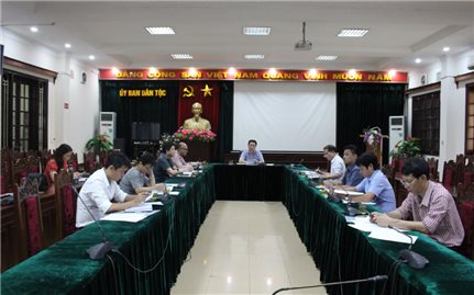 Ủy ban Dân Tộc: Họp Tổ giúp việc triển khai Đề án 771