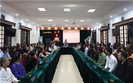 Gặp mặt Đoàn đại biểu tiêu biểu các dân tộc thiểu số thị xã Phổ Yên - Thái Nguyên