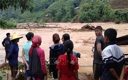 Mưa lớn, lũ đột ngột đổ về gây thiệt hại lớn ở Lai Châu