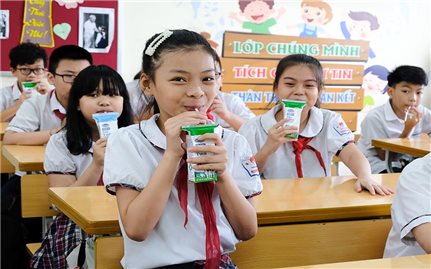 Hà Nội: Tổng kết Chương trình Sữa học đường năm học 2018-2019