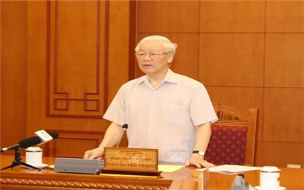 Tổng Bí thư, Chủ tịch nước chủ trì họp Tiểu ban Nhân sự Đại hội XIII