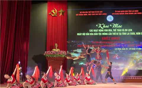 Lai Châu: Khai mạc các hoạt động văn hóa, thể thao và du lịch Ngày hội văn hóa dân tộc Mông lần thứ III