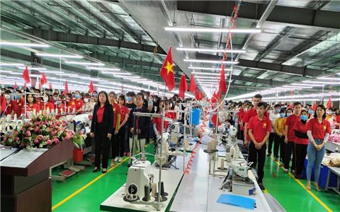 Công ty trách nhiệm hữu hạn S&D Thanh Hóa: Nỗ lực đảm bảo sản xuất kinh doanh, chăm lo cho người lao động trong đại dịch