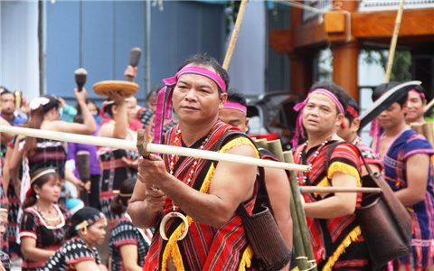 Thừa Thiên Huế: Tái hiện lễ mừng lúa mới của đồng bào Cơ Tu