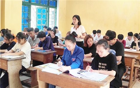 Chất lượng đầu vào bậc THPT ở miền núi Thanh Hóa ngày càng nâng cao