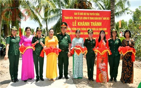 Hội trại truyền thống “Thanh niên, Phụ nữ lực lượng vũ trang Quân khu 9” năm 2023: Nhiều hoạt động vì cộng đồng