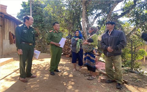 Đăk Glei (Kon Tum): Tăng cường tuyền truyền, phổ biến pháp luật cho đồng bào DTTS ở khu vực biên giới