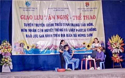 Giảm thiểu tảo hôn và hôn nhân cận huyết thống ở Kim Bôi (Hòa Bình): Hiệu quả tuyên truyền bằng hình thức sân khấu hóa (Bài 5)