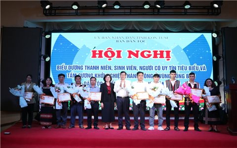 Kon Tum: Tuyên dương những tấm gương khởi nghiệp thành công ở vùng đồng bào DTTS