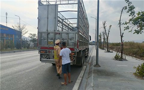 Quảng Ninh: Nghiên cứu lắp Camera giám sát xe chở dăm gỗ rơi vãi