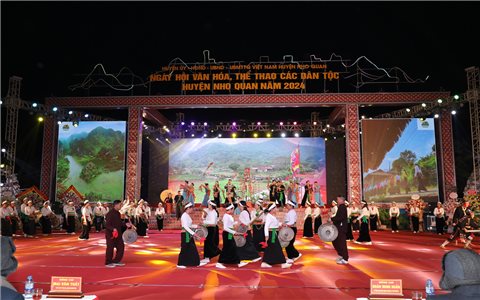 Sôi nổi các hoạt động tại Ngày hội Văn hóa, Thể thao các dân tộc huyện Nho Quan năm 2024