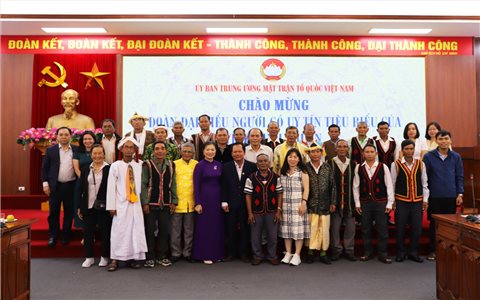 Ninh Thuận: Phát huy hiệu quả vai trò Người có uy tín