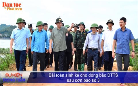 Bài toán sinh kế cho đồng bào DTTS sau cơn bão số 3?