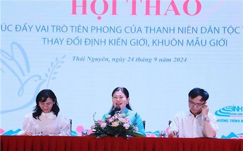 Phát huy vai trò của thanh niên DTTS tiên phong thay đổi định kiến, khuôn mẫu giới