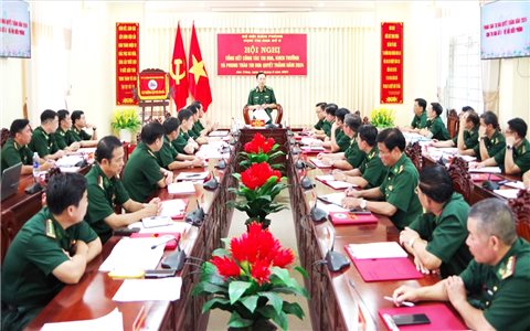 Cụm thi đua số 6 Bộ đội Biên phòng tổng kết phong trào thi đua Quyết thắng năm 2024