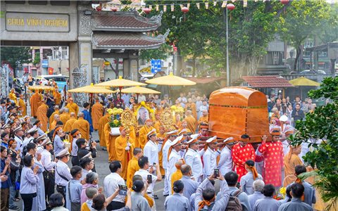 Trang nghiêm lễ truy niệm Trưởng lão Hòa thượng Thích Trí Tịnh