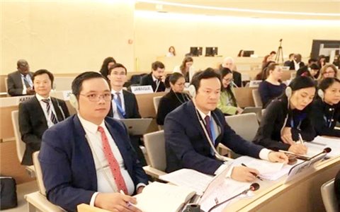 Tái đắc cử Hội đồng Nhân quyền LHQ: Sự tín nhiệm cao dành cho Việt Nam