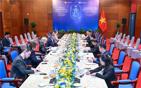 Chủ tịch nước Lương Cường tiếp Đồng Bộ trưởng về Ngoại giao và Thương mại Australia Matt Thistlethwaite