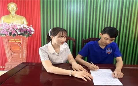Tự hào tuổi trẻ Thọ Bình với những lá đơn tình nguyện nhập ngũ