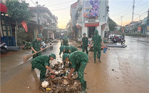 Lạng Sơn: Khẩn trương khắc phục hậu quả bão lũ