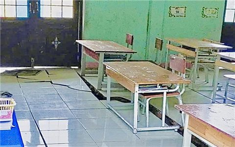 Mưa lũ nguy cơ 1 ngôi trường ở vùng cao Đà Nẵng bị đổ sập