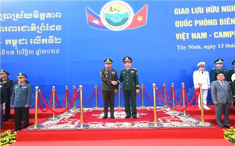 Khai mạc Giao lưu hữu nghị Quốc phòng biên giới Việt Nam - Campuchia lần thứ 2