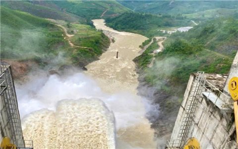 Quảng Ngãi: Xả điều tiết nước hồ chứa, tạo dung tích đón lũ