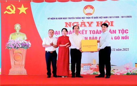 Chủ tịch nước Lương Cường dự Ngày hội Đại đoàn kết toàn dân tại thôn Bảo An