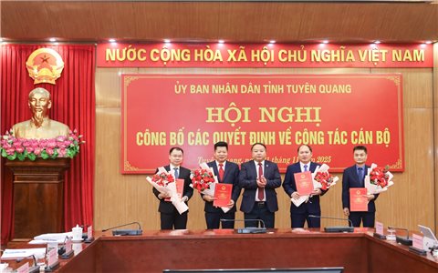 Bổ nhiệm Phó Giám đốc Sở Dân tộc và Tôn giáo tỉnh Tuyên Quang