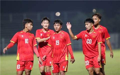 U17 Việt Nam “hủy diệt” U17 Quần đảo Bắc Mariana 14 - 0 tại vòng loại U17 châu Á 2026