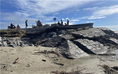 Xã Tịnh Khê “khát” một con đê biển