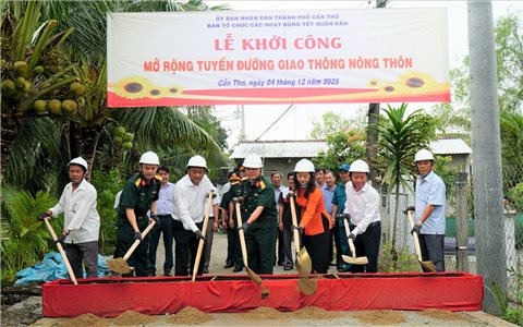 "Tết Quân - Dân" mang mùa Xuân đến với người dân khó khăn